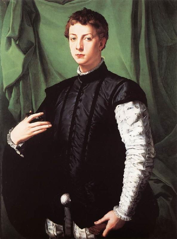 BRONZINO, Agnolo Portrait of Ludovico Capponi oil painting image